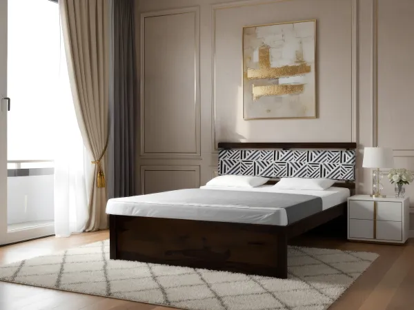 Siesta Solid Wood Queen Size Double Bed